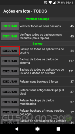 Restaurar o android sem perder nada