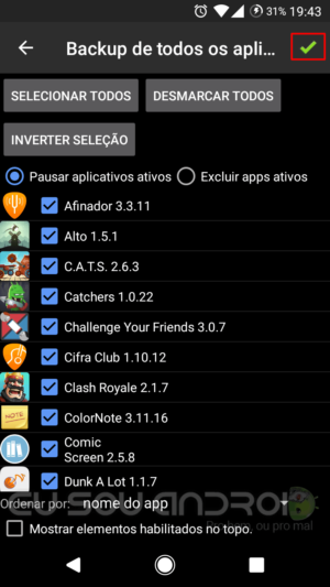 Restaurar o android sem perder nada