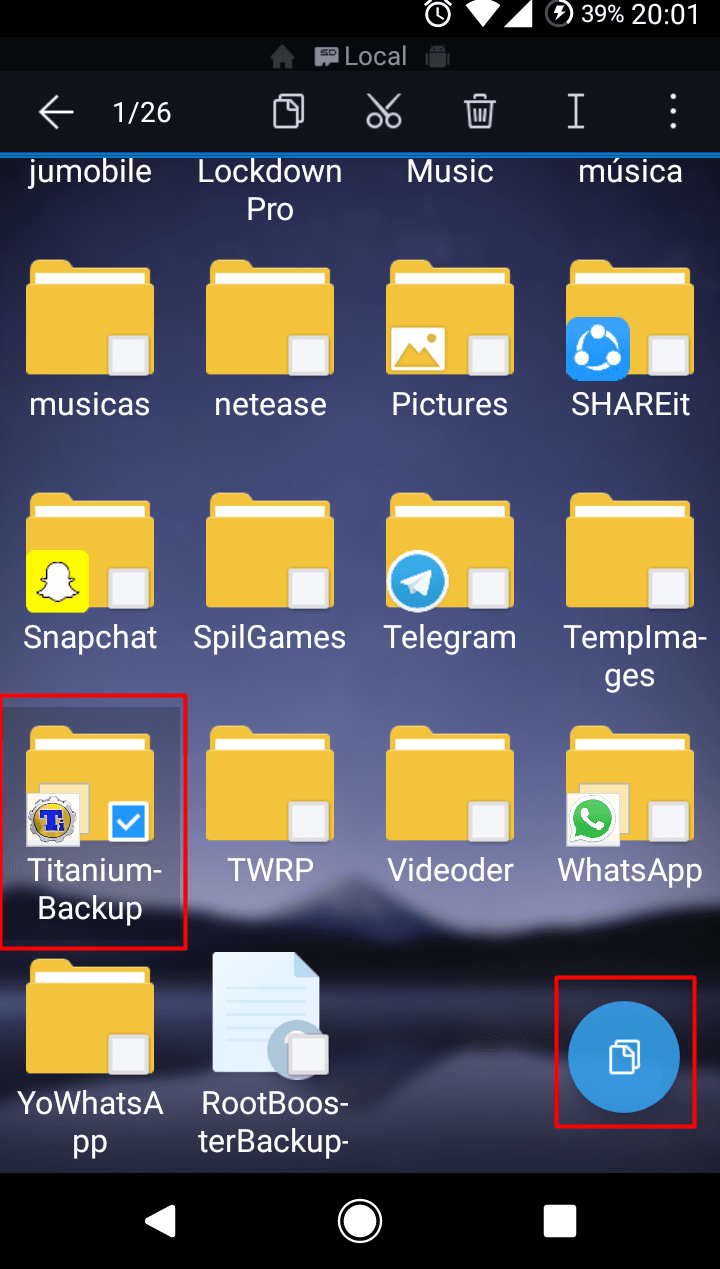 Restaurar o android sem perder nada