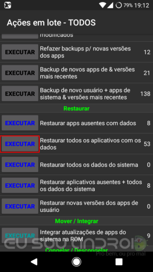 Restaurar o android sem perder nada