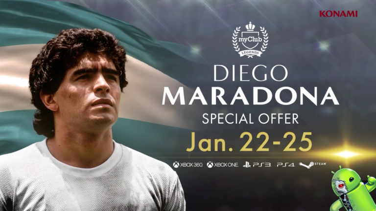 Maradona no PES 2018 Mobile