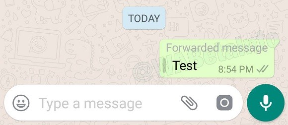 O WhatsApp irá avisar quando alguém encaminhar uma mensagem