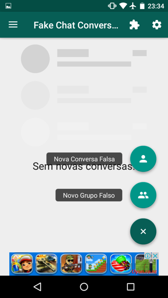 Como criar uma conversa falsa do WhatsApp