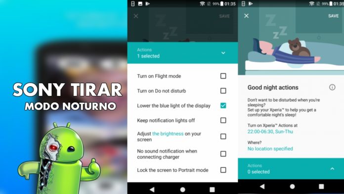 Após Atualização Sony Xperia Não Terá Opção de "modo noturno"