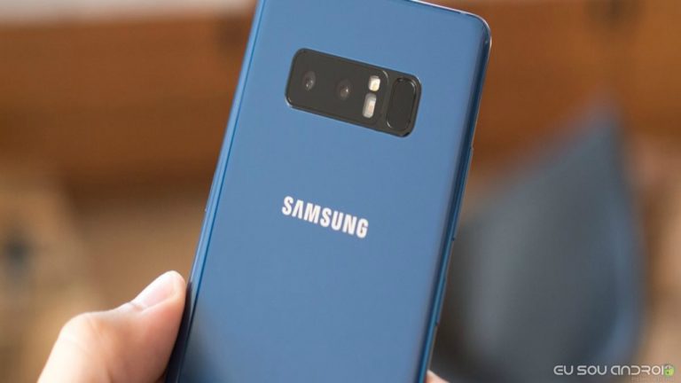 Nova atualização do Samsung Galaxy Note 8