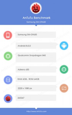 Samsung Galaxy S9 Plus com Snapdragon 845 e 6 GB de RAM