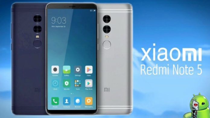 Xiaomi Redmi Note 5 Vazado
