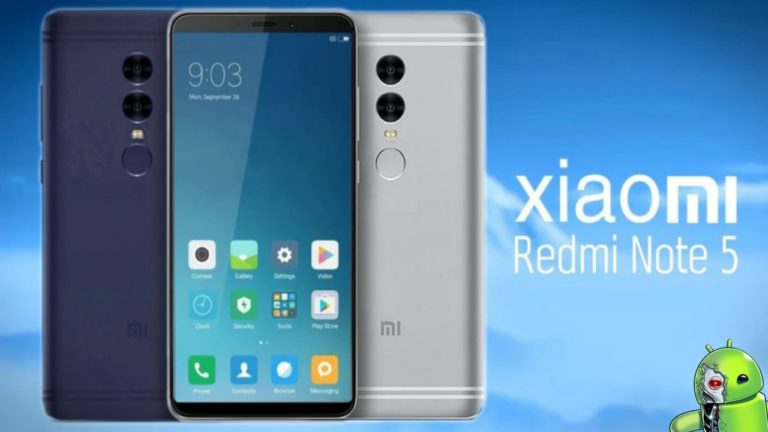 Xiaomi Redmi Note 5 Vazado
