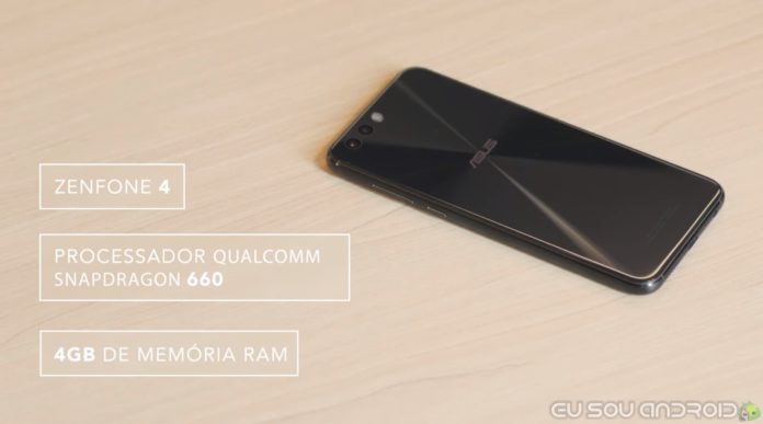 novo Zenfone 4 com Snapdragon 660 e 4GB de RAM