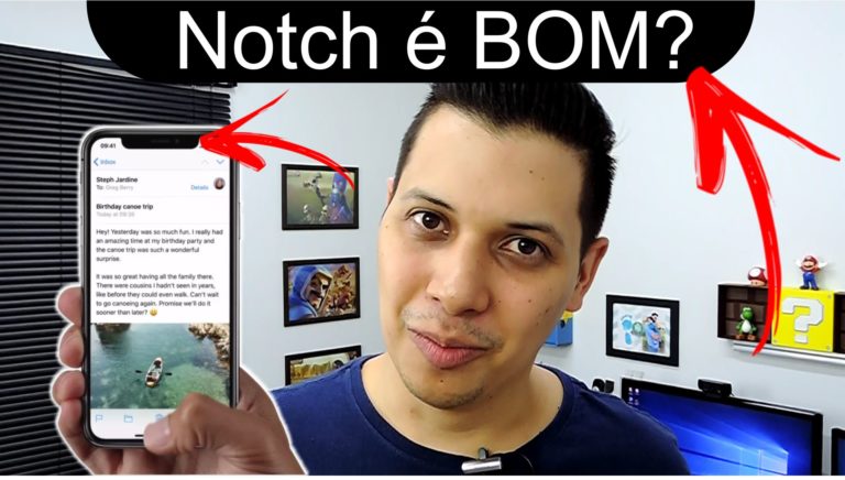 O que é Notch nos smartphones