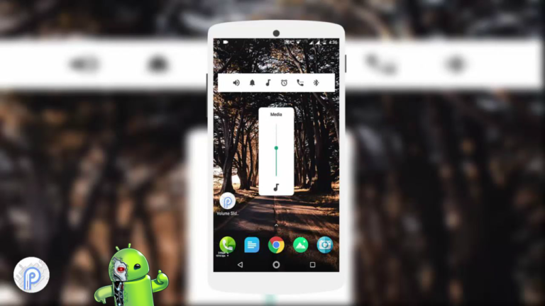 Deixar a barra de volume igual ao Android 9.0