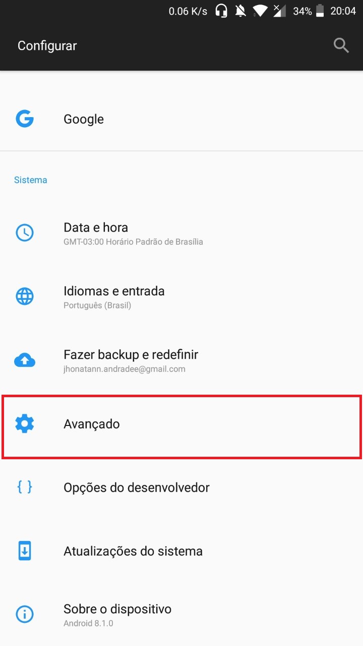 Como ativar o OTG no OnePlus