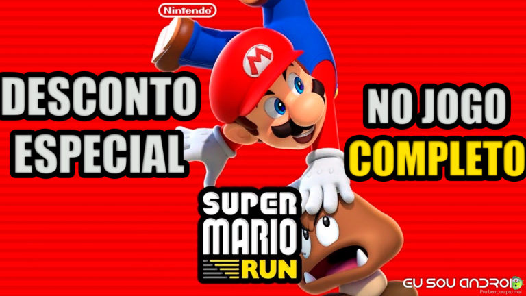 DESCONTO! Super Mario Run completo com 50%!