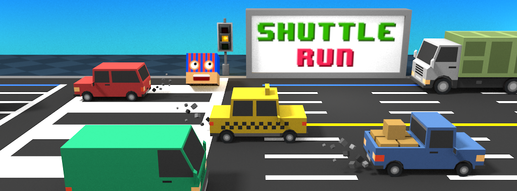 Shuttle Run - Cross the Street