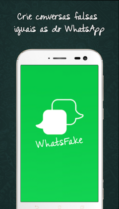 WhatsFake Fingir Conversa Chat