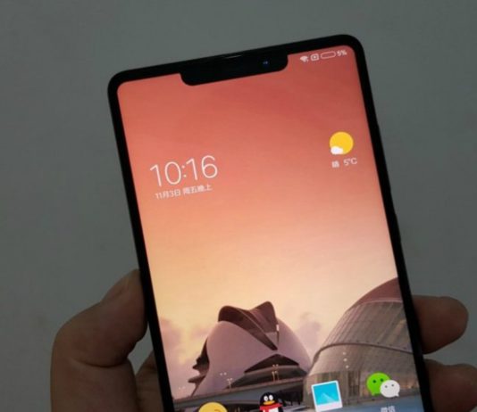 Xiaomi Mi Mix 2s com Snapdragon 845 Xiaomi Mi Mix 2s
