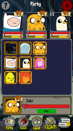 Adventure Time Puzzle Quest