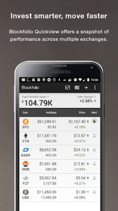 Blockfolio Bitcoin