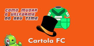 CartolaFC – Como Mudar o Uniforme
