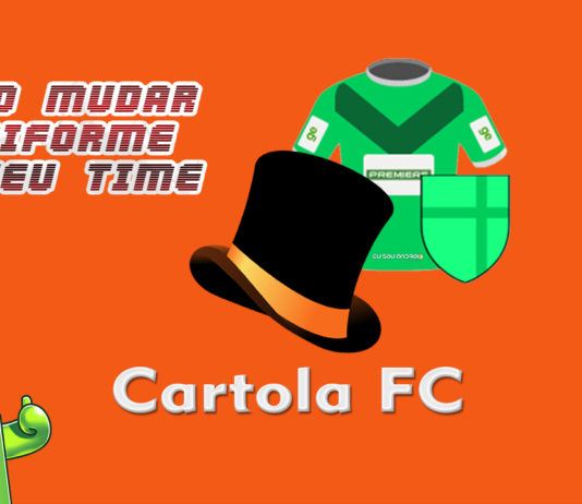 CartolaFC – Como Mudar o Uniforme