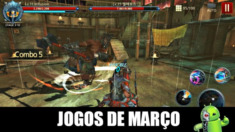 Os Melhores Jogos de Março