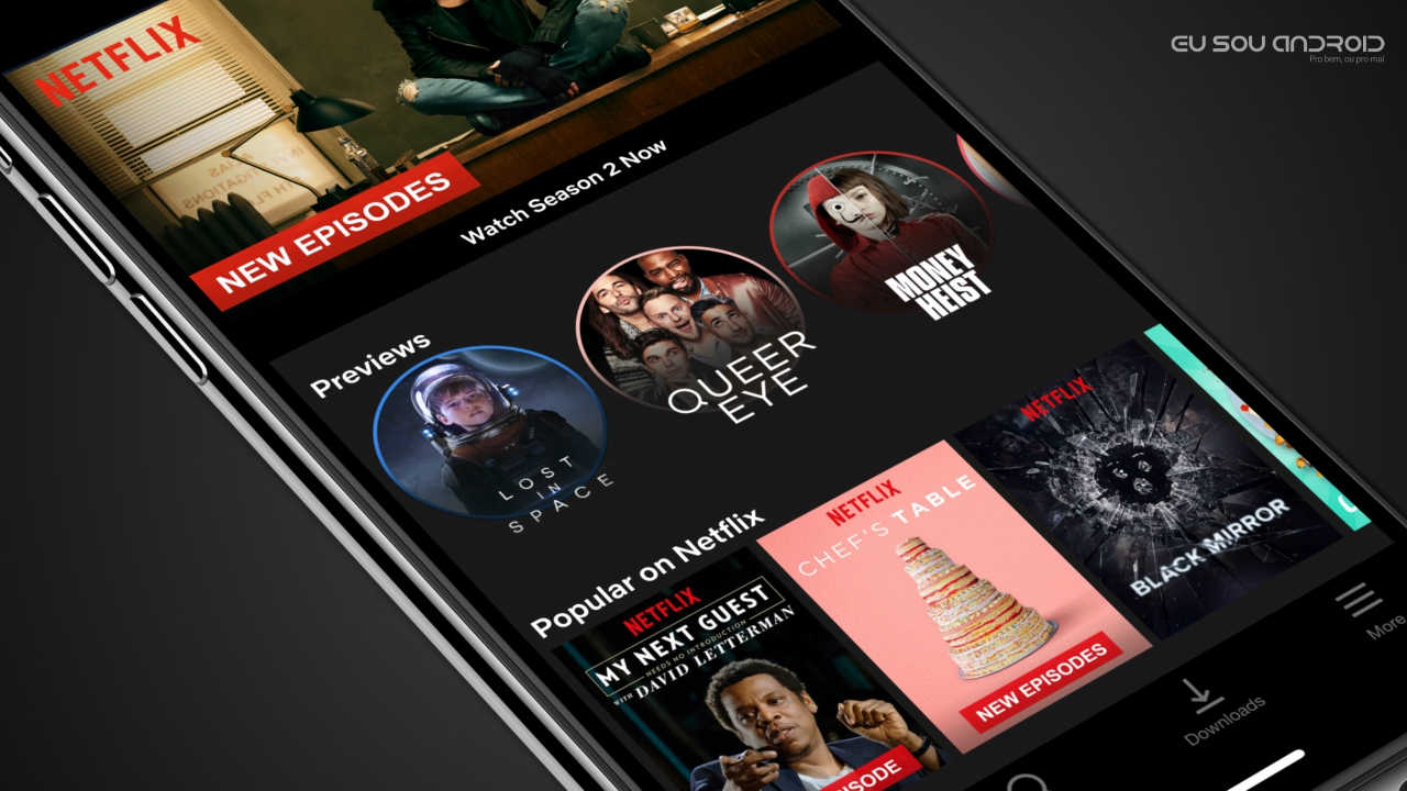 Netflix Irá Adicionar Pré-visualizações Para Dispositivos Móveis