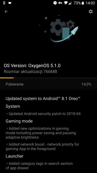 Android 8.1 Disponível para o OnePlus 5/5T