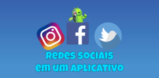 Pouco espaço de armazenamento? Use o Facebook, Twitter e o Instagram em um aplicativo Facebook Twitter e Instagram em um aplicativo