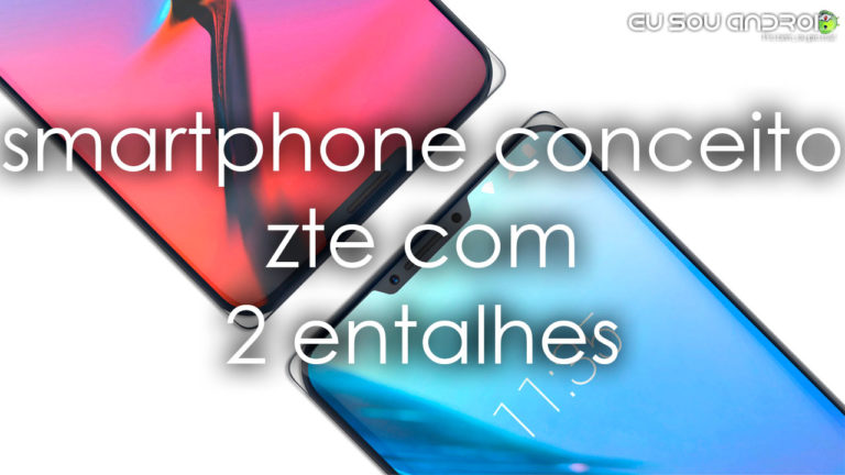 Um Notch é POUCO?! Conceito ZTE Iceberg Tem DOIS!