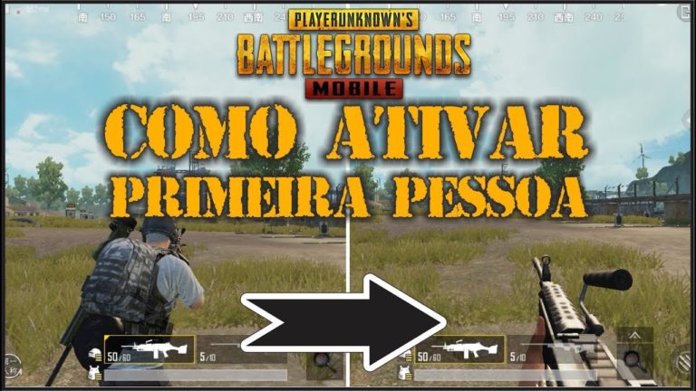 PUBG MOBILE EM PRIMEIRA PESSOA – COMO ATIVAR SUPER FÁCIL E RÁPIDO