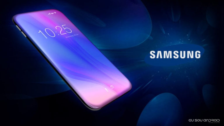 Galaxy S10 com leitor de impressões digitais interno!