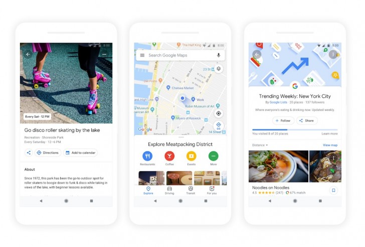 Novos Recursos do Google Maps 