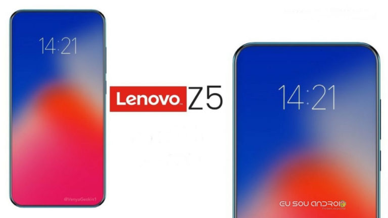 Lenovo Z5 Chegando oficialmente em 5 de junho