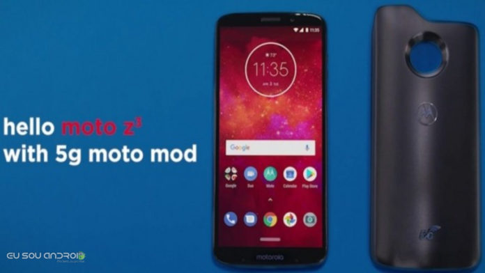 Moto Z3 Play com 5G Moto Mod Aparece em Novas imagens