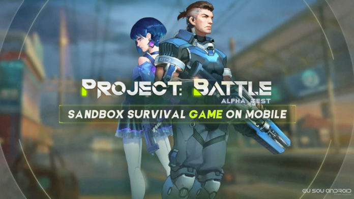 Project Battle é um Game Estilo Fortnite e Acaba de ser Lançado Para Android