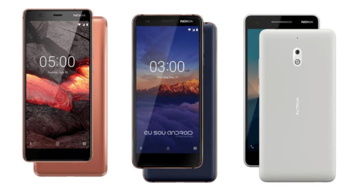 Três Novos Telefones