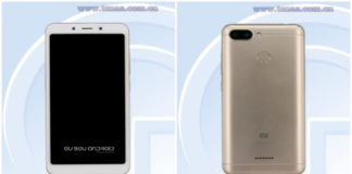 VAZA Especificações do Xiaomi Redmi 6A Xiaomi Redmi 6A