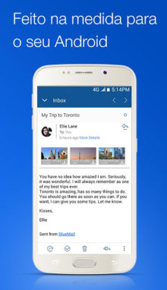 Blue Mail - Email & Calendário App
