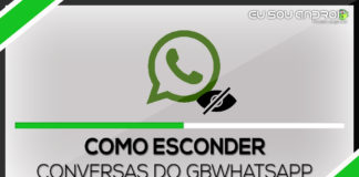 Como Esconder Conversas no GbWhatsApp Como esconder conversas do GbWhatsApp