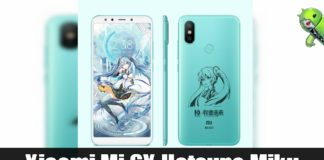 Edição especial do Xiaomi Mi 6X Hatsune Miku Vaza Mostrando seus Detalhes Edição especial do Xiaomi Mi 6X Hatsune Miku Vaza Mostrando seus Detalhes