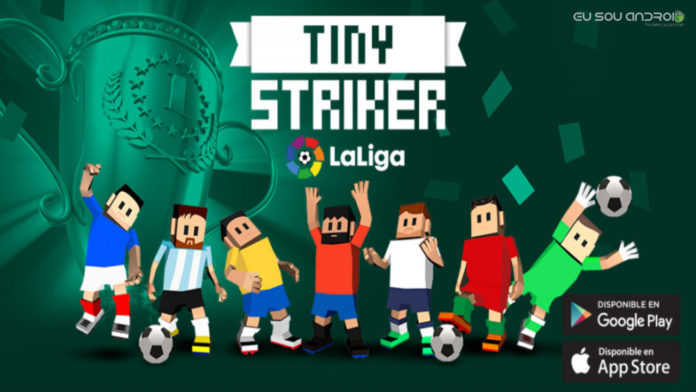 Tiny Striker La Liga 2018 Disponível para Android