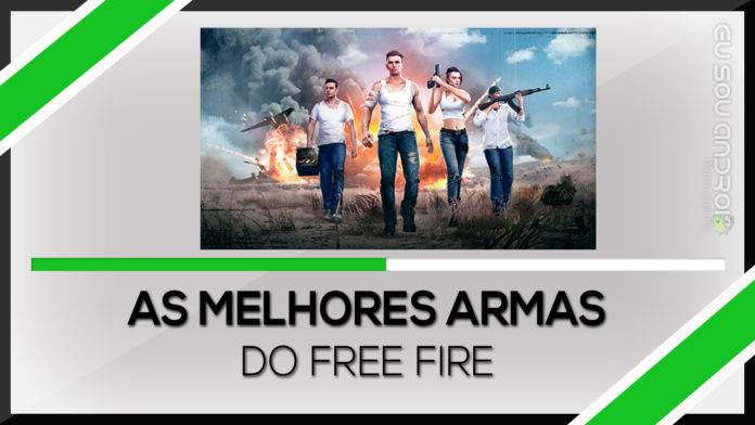 melhores armas do Free Fire