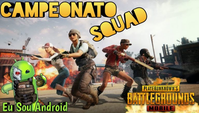 RANKING Campeonato PUBG MOBILE SQUAD EuSouAndroid