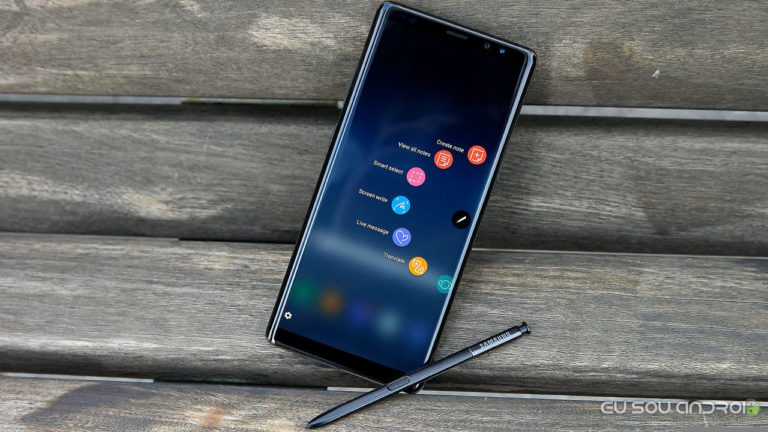 A caneta do Samsung Galaxy Note 9 S Permite Controlar a Reprodução de Músicas