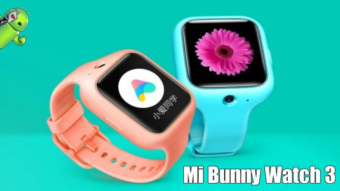 Conheça o Mi Bunny Watch 3 um smartwatch 4G Feito para crianças