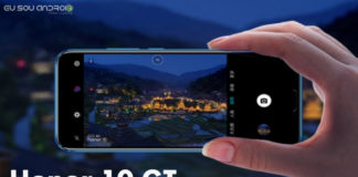 Honor 10 GT é Revelado com 8GB de RAM Honor 10 GT é Revelado com 8GB de RAM