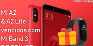 Mi A2 e Mi A2 Lite Já Estão Sendo Vendidos com Mi BAND 3 de BRINDE! mi a2 e mi a2 lite brinde mi band 3