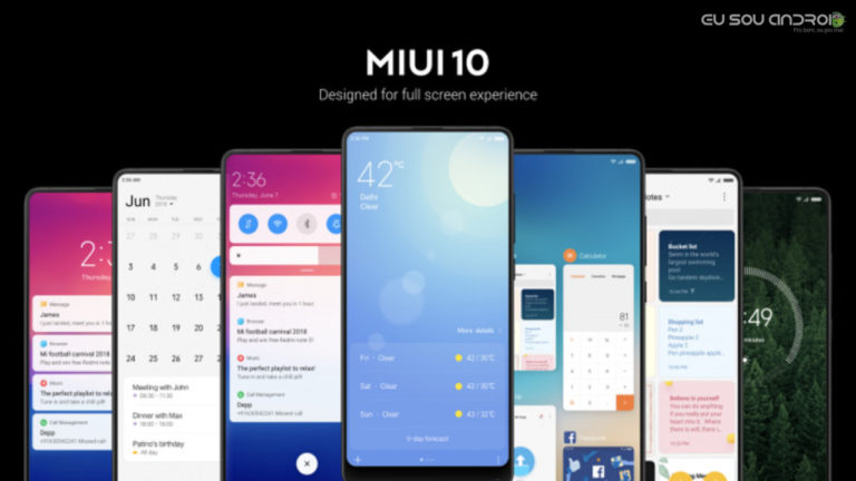 MIUI 10 Confirmado para 28 dispositivos da Xiaomi