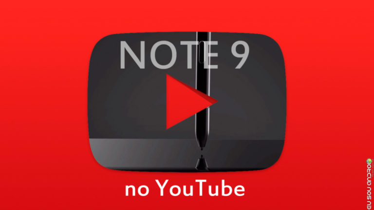 Samsung Revela Recursos do Note 9 em Vídeos no YouTube
