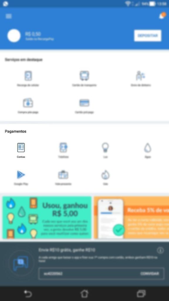 Como Pagar Contas pelo APP